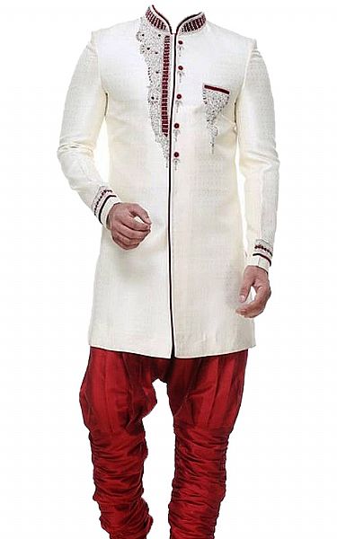 Modern Sherwani 143 | Pakistani Sherwani Online