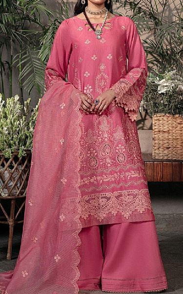 Mohagni Pink Lawn Suit | Pakistani Lawn Suits- Image 1