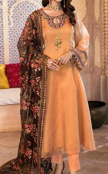 Mohagni Fawn Mesuri Suit | Pakistani Dresses in USA- Image 1