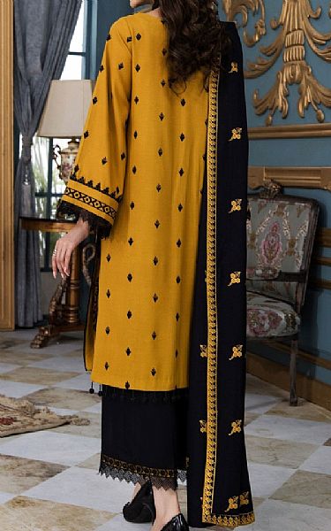 Mohagni Mustard Dhanak Suit | Pakistani Dresses in USA- Image 2