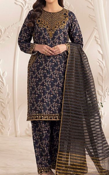 Mohagni Ebony Clay Lawn Suit | Pakistani Lawn Dress in USA- Image 1