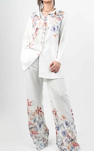 Mor To Go Floral Co-ord Set | Pakistani Pret Wear Clothing by Mor To Go- Image 1