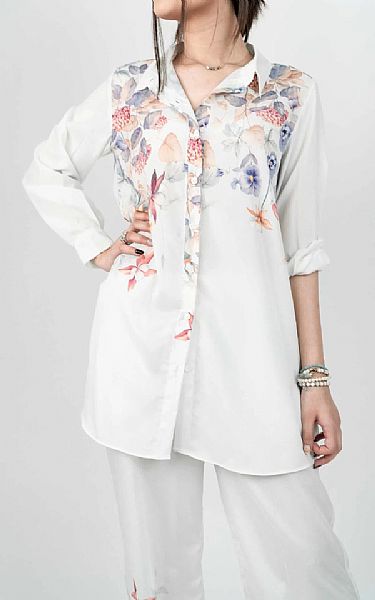 Mor To Go Floral Co-ord Set | Pakistani Pret Wear Clothing by Mor To Go- Image 2
