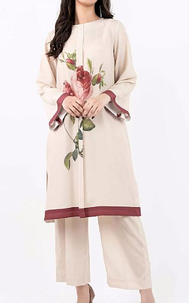Mor To Go Rose Top | Pakistani Pret Wear Clothing by Mor To Go- Image 1