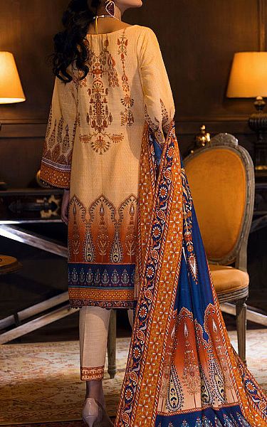 Motifz Sand Gold Khaddar Suit | Pakistani Dresses in USA- Image 2