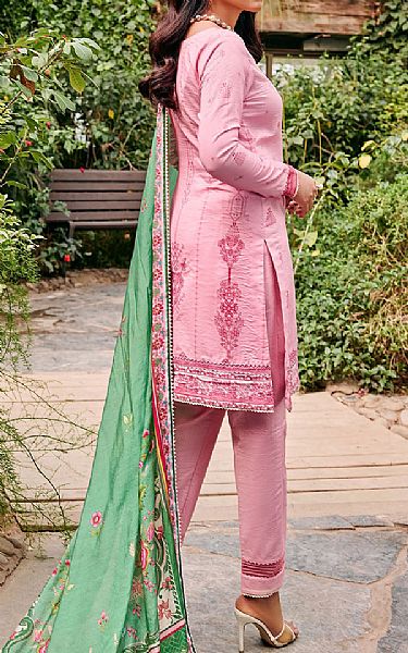 Motifz Orchid Pink Lawn Suit | Pakistani Lawn Suits- Image 2