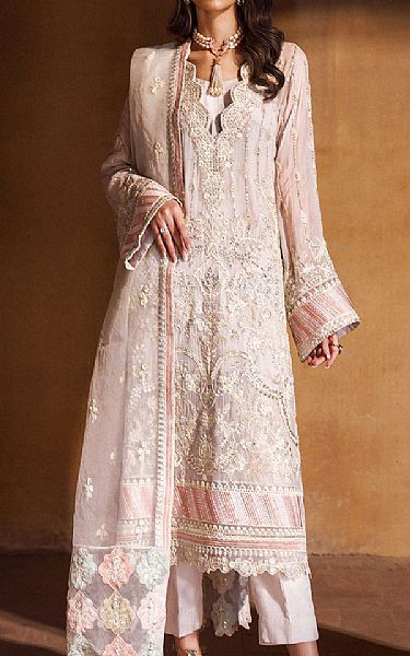Motifz Oyster Pink Crinkle Chiffon Suit | Pakistani Embroidered Chiffon Dresses USA- Image 1