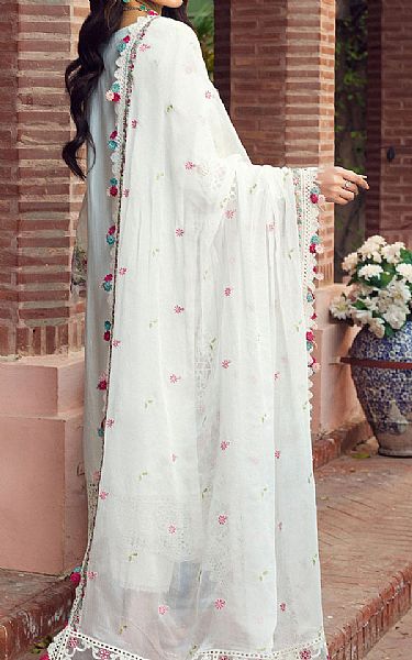 Motifz White Lawn Suit | Pakistani Lawn Suits- Image 2