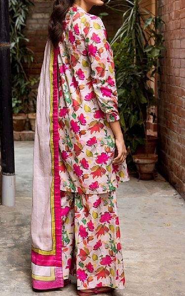Motifz Baby Pink Cambric Suit | Pakistani Winter Dresses in USA- Image 2