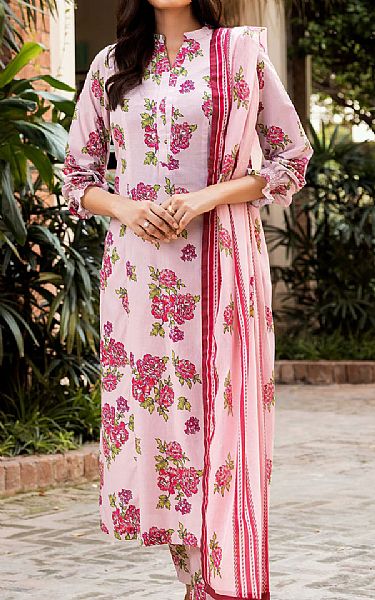 Motifz Pink Cambric Suit | Pakistani Winter Dresses in USA- Image 1