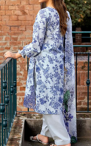 Motifz Sky Blue Cambric Suit | Pakistani Winter Dresses in USA- Image 2