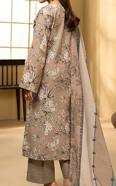 Motifz Beige Khaddar Suit | Pakistani Winter Dresses in USA- Image 2
