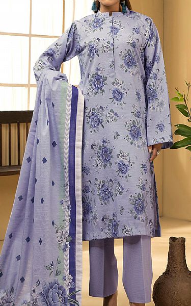 Motifz Cadet Blue Khaddar Suit | Pakistani Winter Dresses in USA- Image 1