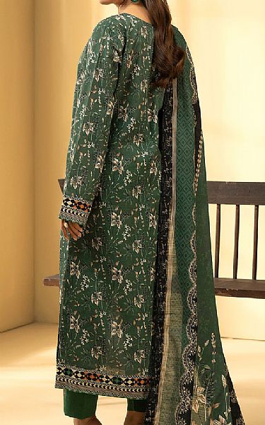Motifz Green Khaddar Suit | Pakistani Winter Dresses in USA- Image 2