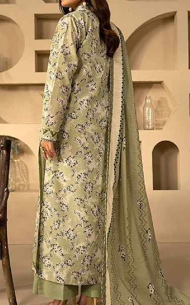 Motifz Pistachio Khaddar Suit | Pakistani Winter Dresses in USA- Image 2