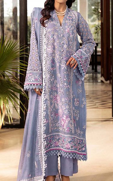 Motifz Lavender Lawn Suit | Pakistani Lawn Dress in USA- Image 1