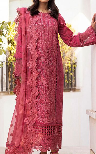 Motifz Crimson Lawn Suit | Pakistani Lawn Dress in USA- Image 1