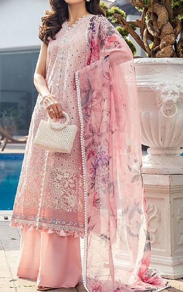 Motifz Pink Lawn Suit | Pakistani Lawn Dress in USA- Image 1