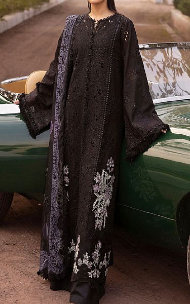 Motifz Black Lawn Suit | Pakistani Lawn Dress in USA- Image 1