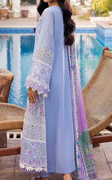 Motifz Cadet Blue Lawn Suit | Pakistani Lawn Dress in USA- Image 2
