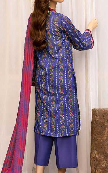 Motifz Navy Blue Lawn Suit | Pakistani Lawn Dress in USA- Image 2