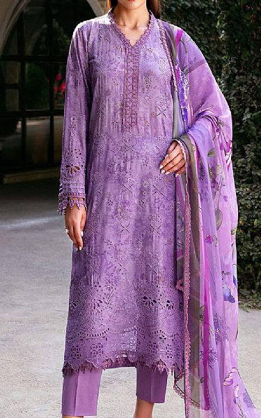 Motifz Lavender Lawn Suit | Pakistani Lawn Dress in USA- Image 1
