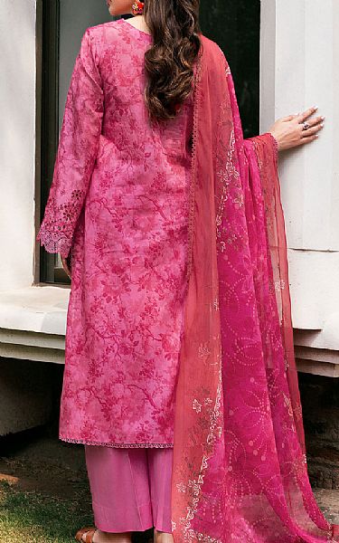 Motifz Hot Pink Lawn Suit | Pakistani Lawn Dress in USA- Image 2