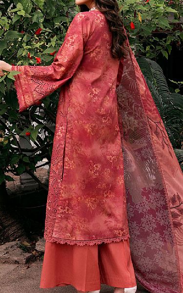 Motifz Rust Lawn Suit | Pakistani Lawn Dress in USA- Image 2