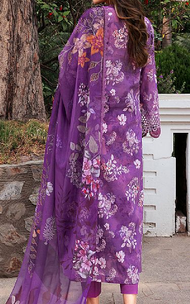 Motifz Purple Lawn Suit | Pakistani Lawn Dress in USA- Image 2