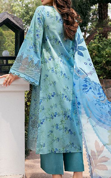 Motifz Turquoise Lawn Suit | Pakistani Lawn Dress in USA- Image 2
