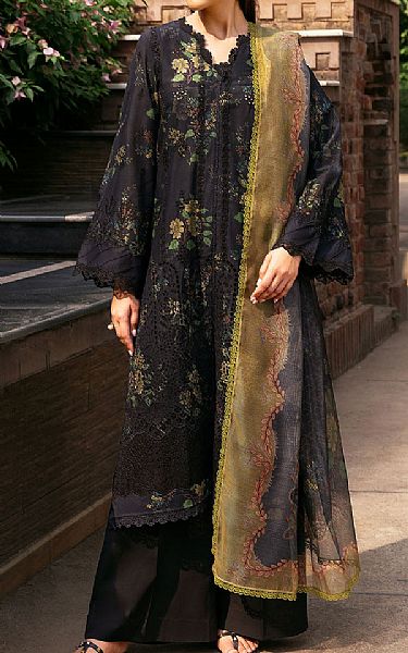 Motifz Black Lawn Suit | Pakistani Lawn Dress in USA- Image 1