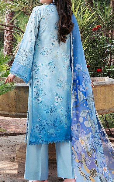 Motifz Baby Blue Lawn Suit | Pakistani Lawn Dress in USA- Image 2