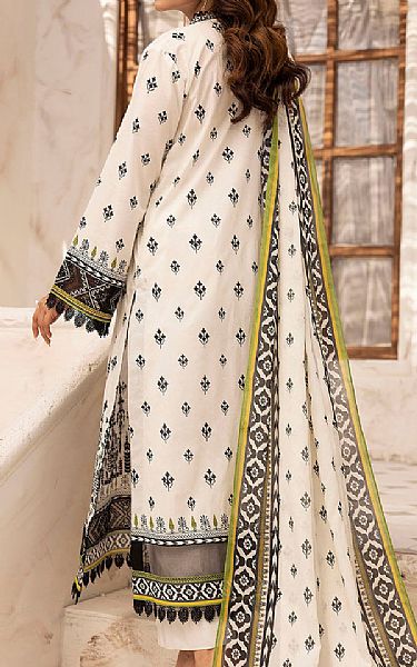 Motifz White Lawn Suit | Pakistani Lawn Dress in USA- Image 2