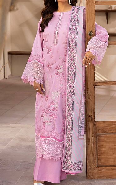 Motifz Pink Lawn Suit | Pakistani Lawn Dress in USA- Image 1