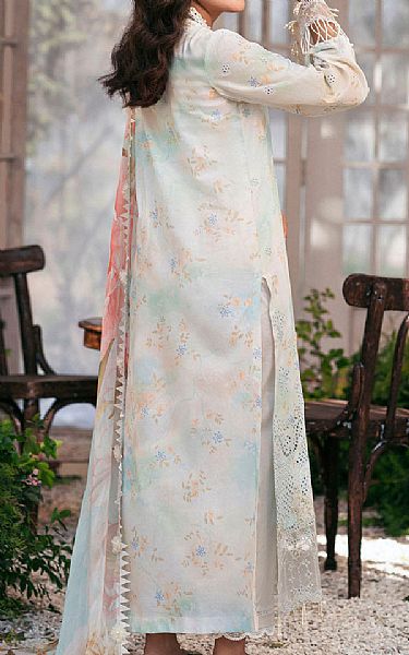 Motifz Ivory/Grey Lawn Suit | Pakistani Lawn Dress in USA- Image 2