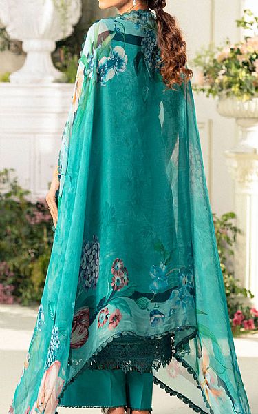 Motifz Teal Lawn Suit | Pakistani Lawn Dress in USA- Image 2