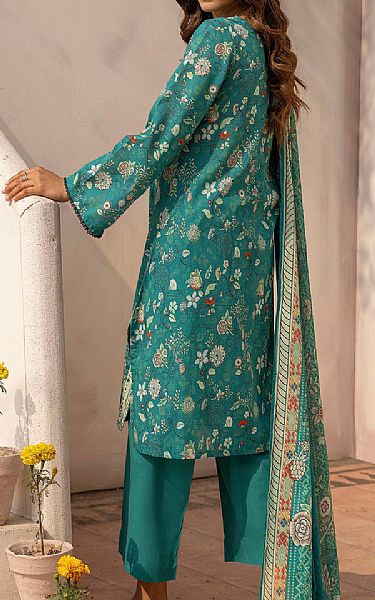 Motifz Sea Green Lawn Suit | Pakistani Lawn Dress in USA- Image 2