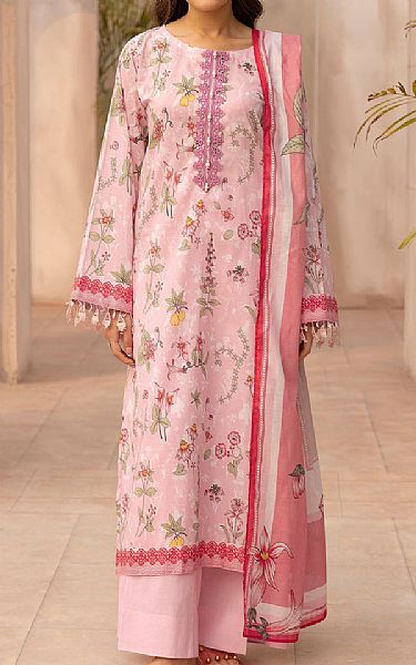 Motifz Pink Lawn Suit | Pakistani Lawn Dress in USA- Image 1