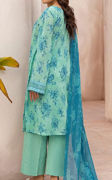 Motifz Aqua Lawn Suit | Pakistani Lawn Dress in USA- Image 2
