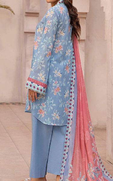 Motifz Cadet Grey Lawn Suit | Pakistani Lawn Dress in USA- Image 2