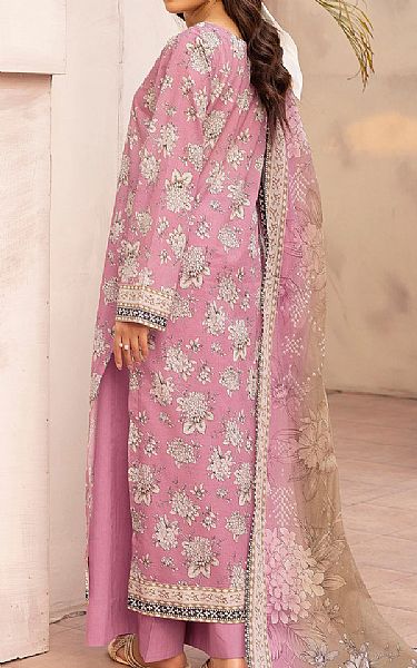 Motifz Pink Rose Lawn Suit | Pakistani Lawn Dress in USA- Image 2