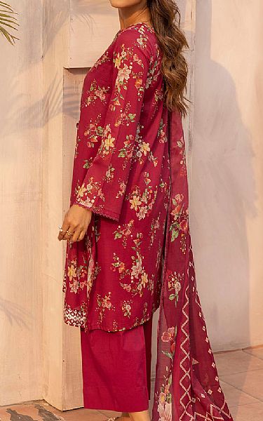 Motifz Crimson Lawn Suit | Pakistani Lawn Dress in USA- Image 2