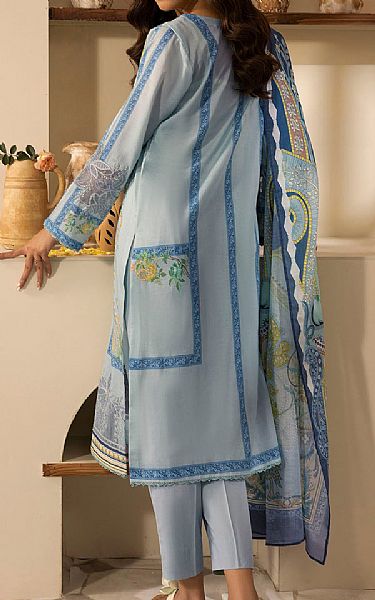 Motifz Cadet Blue Lawn Suit | Pakistani Lawn Dress in USA- Image 2
