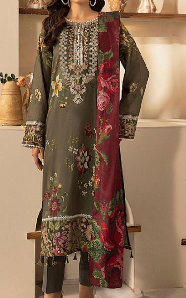 Motifz Sage Lawn Suit | Pakistani Lawn Dress in USA- Image 1