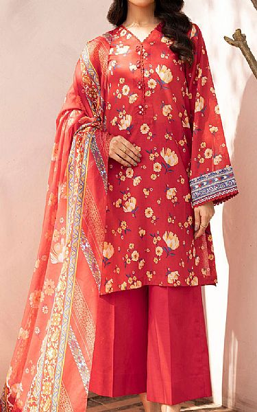 Motifz Scarlet Lawn Suit | Pakistani Lawn Dress in USA- Image 1