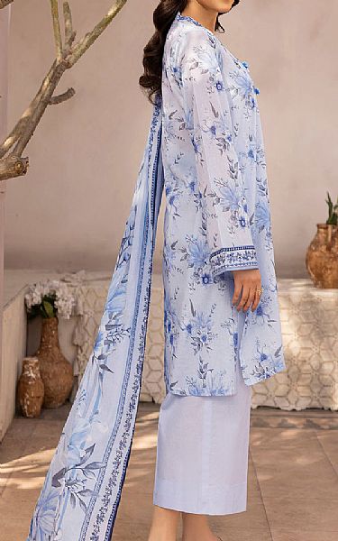 Motifz Cadet Blue Lawn Suit | Pakistani Lawn Dress in USA- Image 2