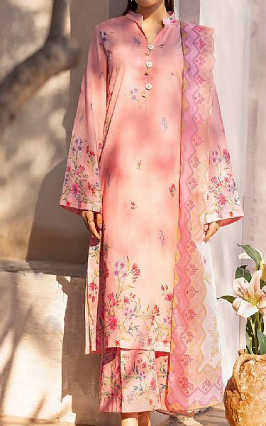 Motifz Coral Lawn Suit | Pakistani Lawn Dress in USA- Image 1