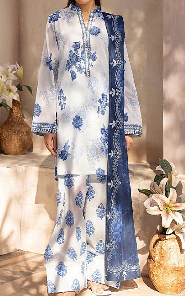 Motifz Sky Blue Lawn Suit | Pakistani Lawn Dress in USA- Image 1