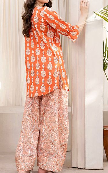 Motifz Coral Lawn Suit (2 Pcs) | Pakistani Lawn Dress in USA- Image 2