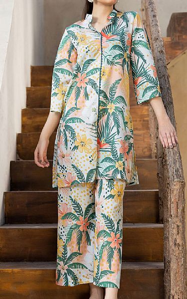 Motifz Multicolor Lawn Suit (2 Pcs) | Pakistani Lawn Dress in USA- Image 1